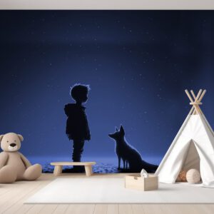 Kindertapete kleiner Prinz 500x270